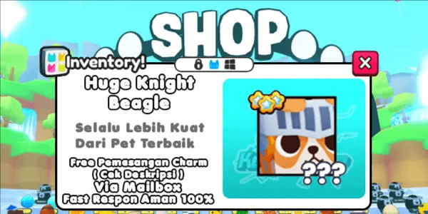 Huge Knight Beagle