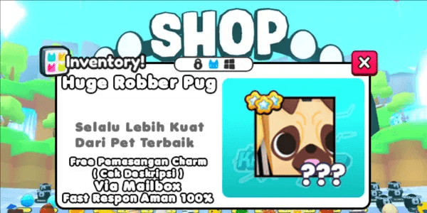 Huge Robber Pug