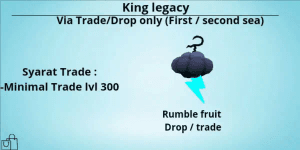 Rumble fruit (King legacy)