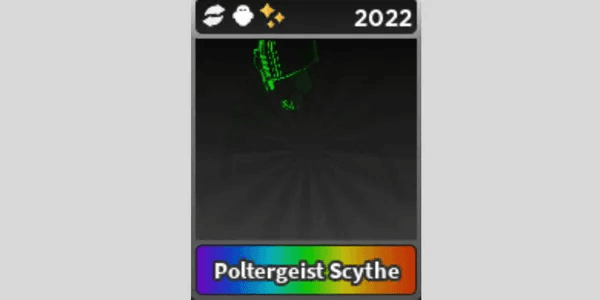 Poltergeist scythe