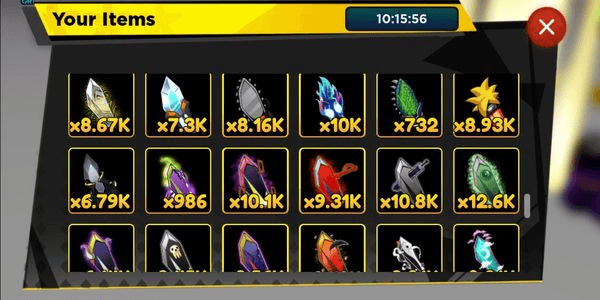 Gambar Product 1k Trash Shards | Anime Fighters Simulator