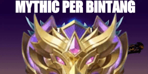 Paket Rank Mythic 1-Mythic 25