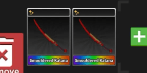 Smouldered Katana + Bonus 3 Knife Spectrum