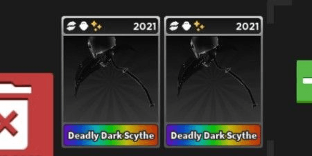 Gambar Product Deadly Dark Scythe (DDS) + Bonus 3 Knife Spectrum
