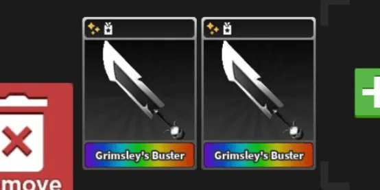 Grimsley Buster (Knife) + Bonus 3 Spectrum Knife