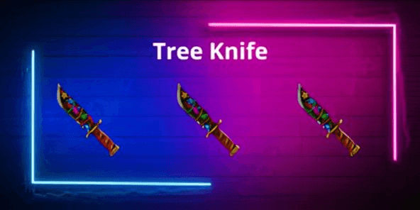 Gambar Product Tree Knife - Murder Mystery 2