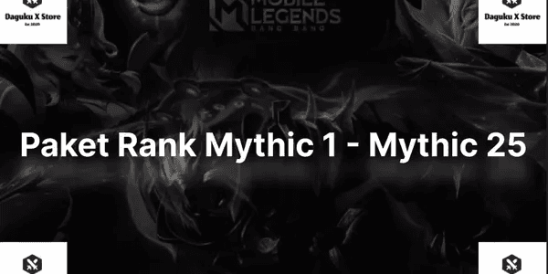 Paket Rank Mythic 1-Mythic 25