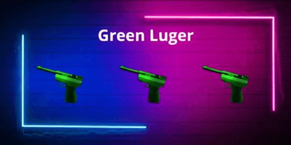 Gambar Product Green Luger - Murder Mystery 2