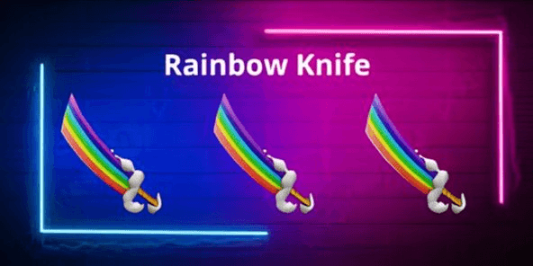 Gambar Product Rainbow Knife - Murder Mystery 2