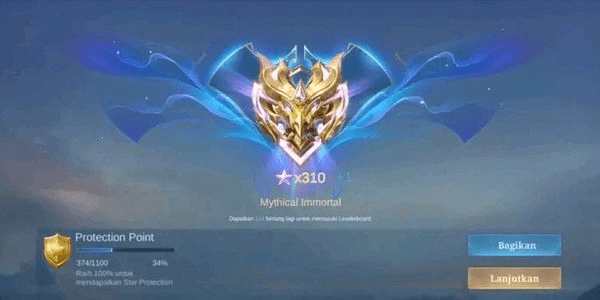 Gambar Product Mythic Glory 50+ Per Bintang