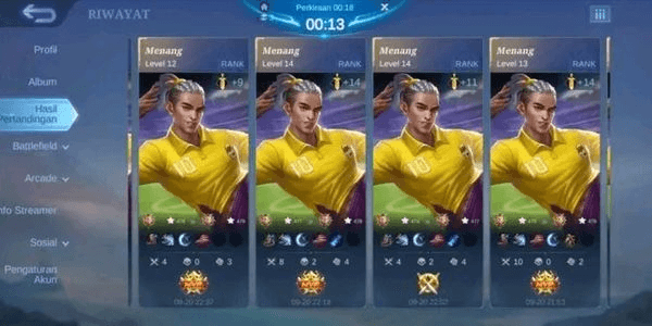 Gambar Product Mythic Immortal 100++ Per Bintang