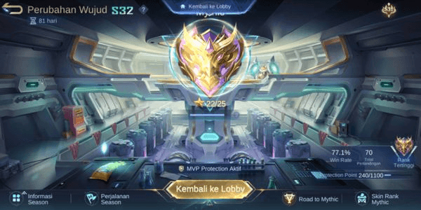 Gambar Product Paket Rank Mythic 1-Mythic 25