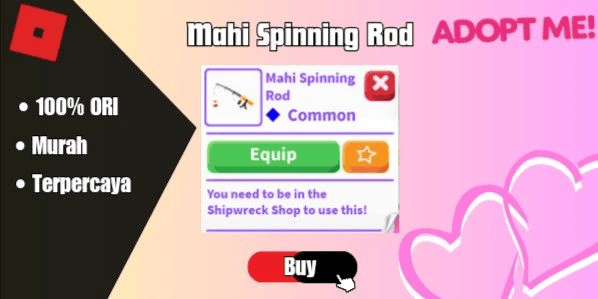Gambar Product [ Mahi Spinning Rod ] Adopt Me