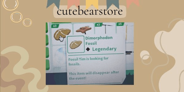 Gambar Product Dimorphodon Fossil | Adopt Me!
