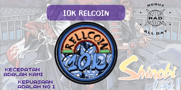 10k RELLCOINS