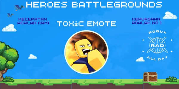Toxic Emote - Heroes Battlegrounds