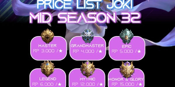 Gambar Product Mythic Per Bintang
