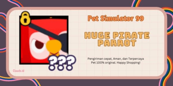 Gambar Product Huge Pirate Parrot