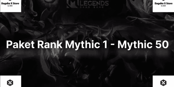 Paket Rank Mythic 1-Mythic 50