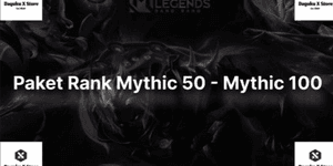 Paket Rank Mythic 50-Mythic 100