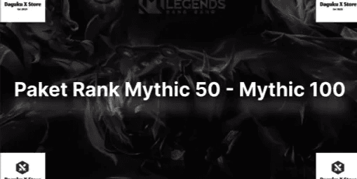Paket Rank Mythic 50-Mythic 100