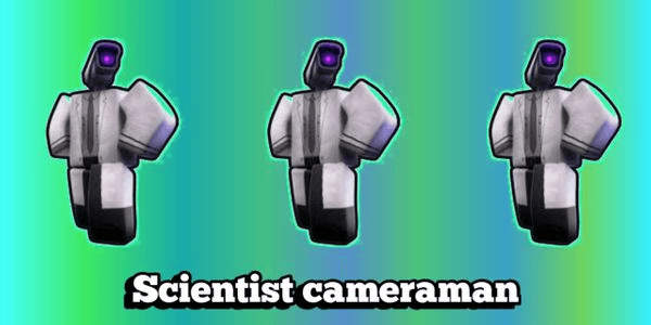 Gambar Product Scientist cameraman-Skibidi tower defense