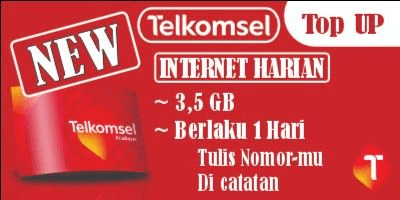 Gambar Product Paket Internet Harian 3 GB (1 Hari)