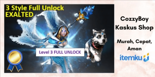 Exalted Frost Avalanche (Arcana Crystal Maiden)
