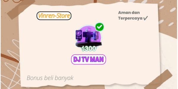 Gambar Product DJ TV MAN (Exclusive)