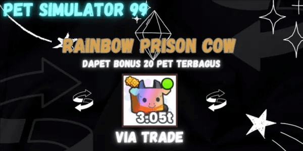 Rainbow Prison Cow