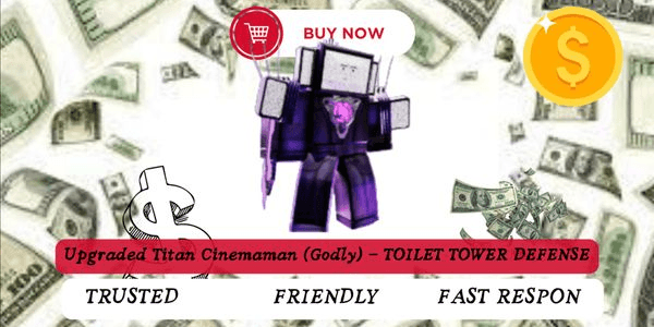 Gambar Product Upgraded Titan Cinemaman (Old Godly) - Toilet Tower Defense