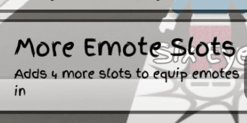 Gambar Product MORE EMOTE SLOTS - JUJUTSU SHENANIGANS