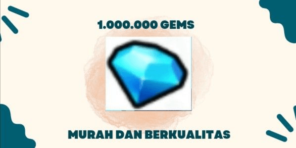 Gambar Product 1,000,000 Gems