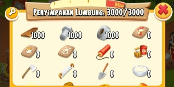 Gambar Product Hay Day Account (BEM)