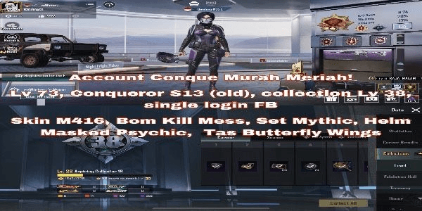 Gambar Product AKUN LV 73, CONQUE S13 (OLD), SKIN LENGKAP