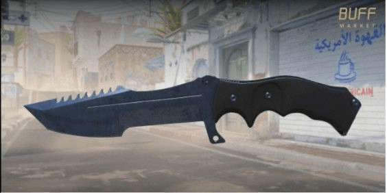 Gambar Product Huntsman Knife | Blue Steel (FT)