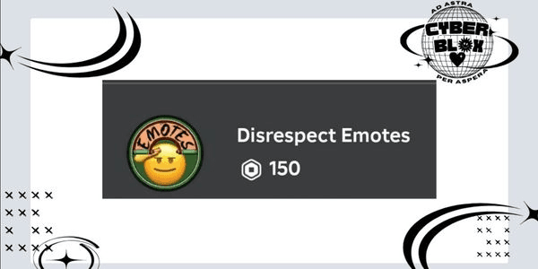 Gambar Product Disrespect Emotes