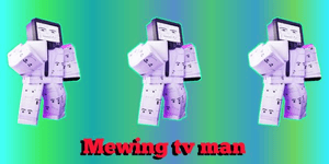 Mewing tv man-toilet tower defense