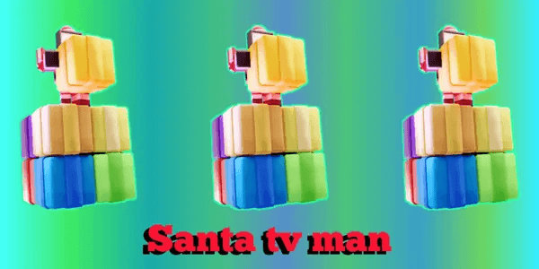 Santa tv man-Toilet tower defense