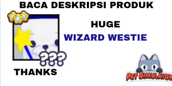 Huge Wizard Westie