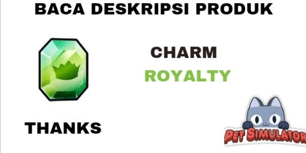 Gambar Product "Royalty Charm Mythical" is already in .