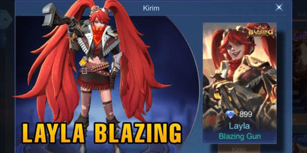 Gambar Product Blazing Gun (Epic Skin Layla)