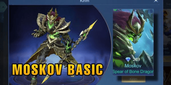 Gambar Product Spear of Bone Dragon (Skin Moskov)