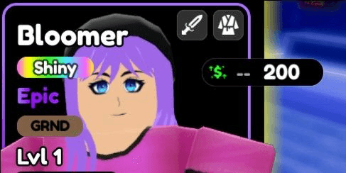 Gambar Product Bloomer (shiny) Epick Anime Defenders