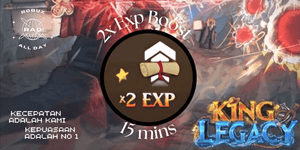 15 minutos - 2x potenciadores de Exp