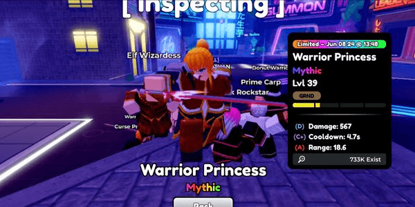 Gambar Product Warrior Princess Unevolved