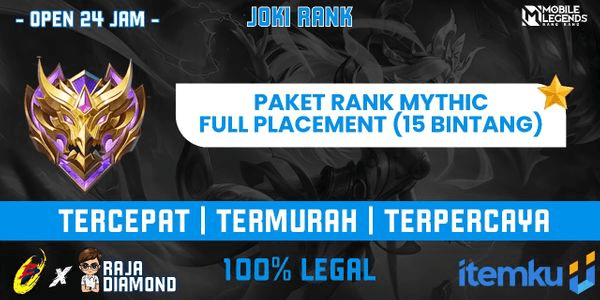 Gambar Product Mythic Rank Package Full Placement (15 Stars)