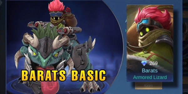 Gambar Product Armored Lizard (Basic Skin Barats)