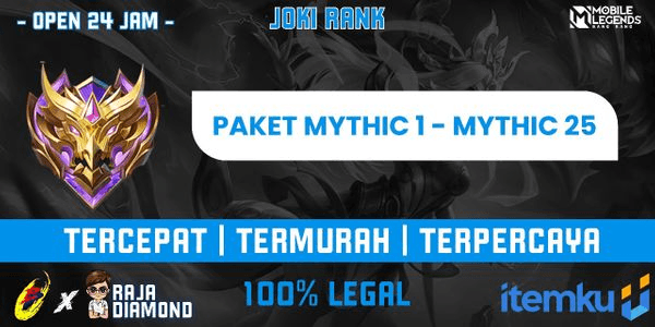Gambar Product Paket Rank Mythic 1-Mythic 25