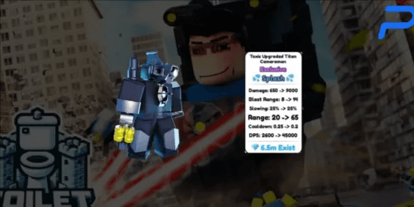 Toxic Upgraded Titan Cameraman